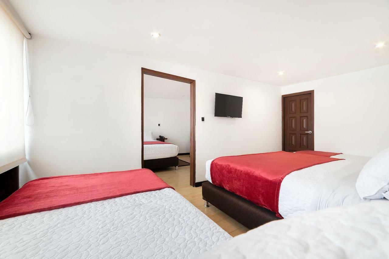 Hotel San Angel Corferias Bogotá Exteriör bild