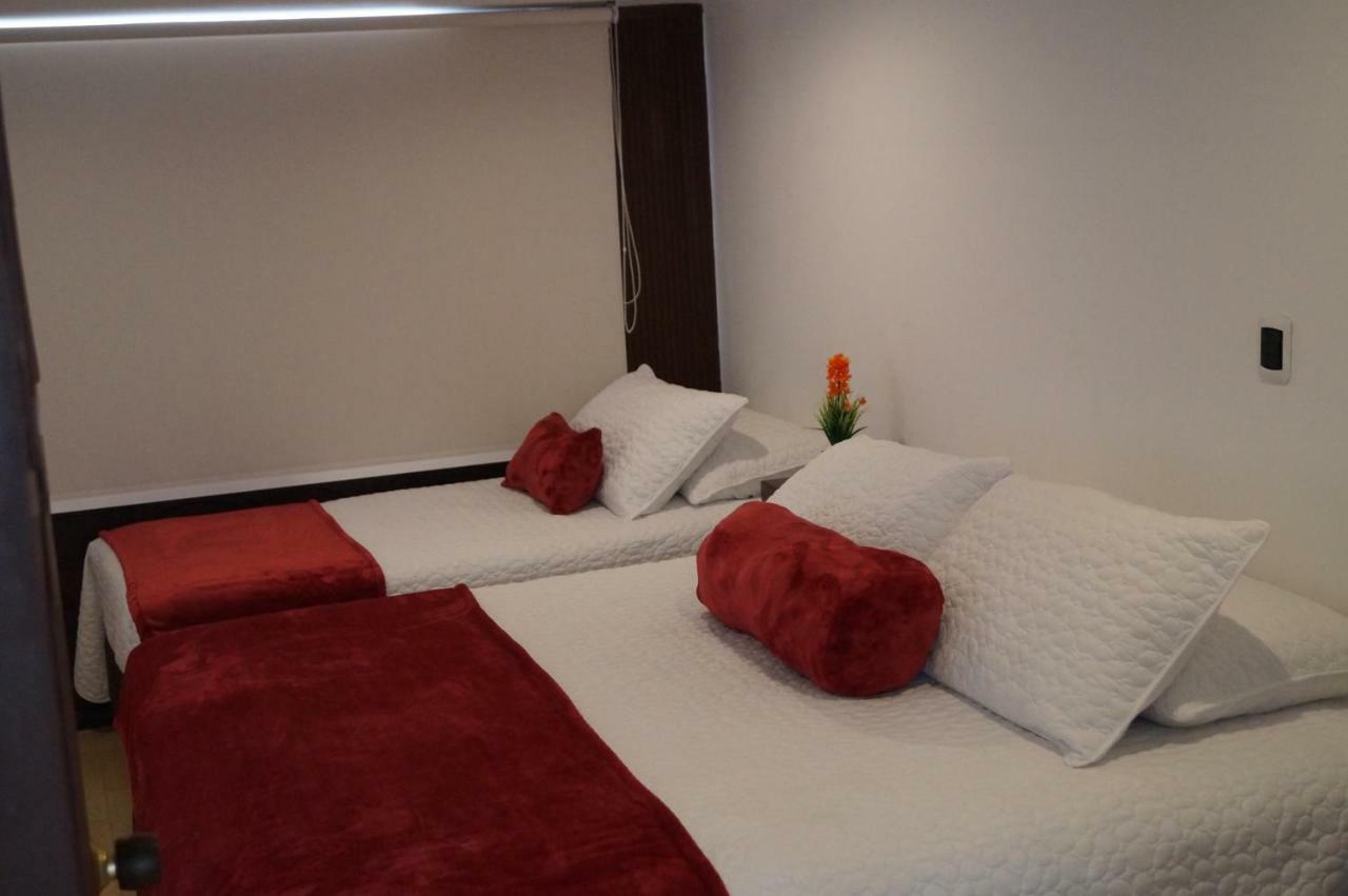 Hotel San Angel Corferias Bogotá Exteriör bild